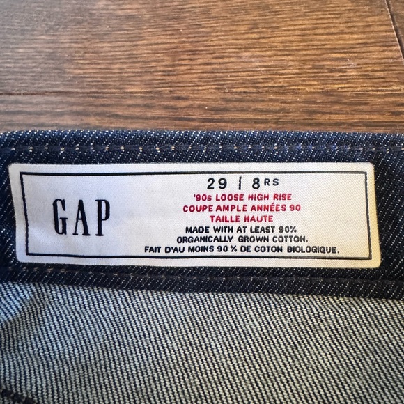 GAP High Rise '90s Loose Jeans High Rise - Picture 8 of 8